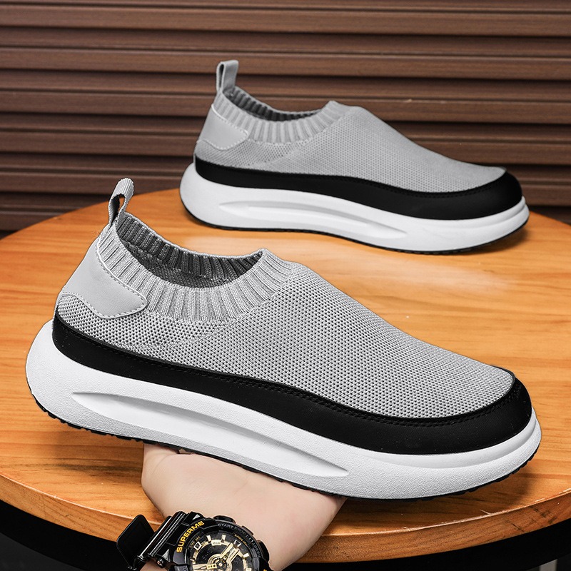 Men'S Fashion Loafers - 2025 Nieuwe Herenschoenen Ademend Mesh Canvas