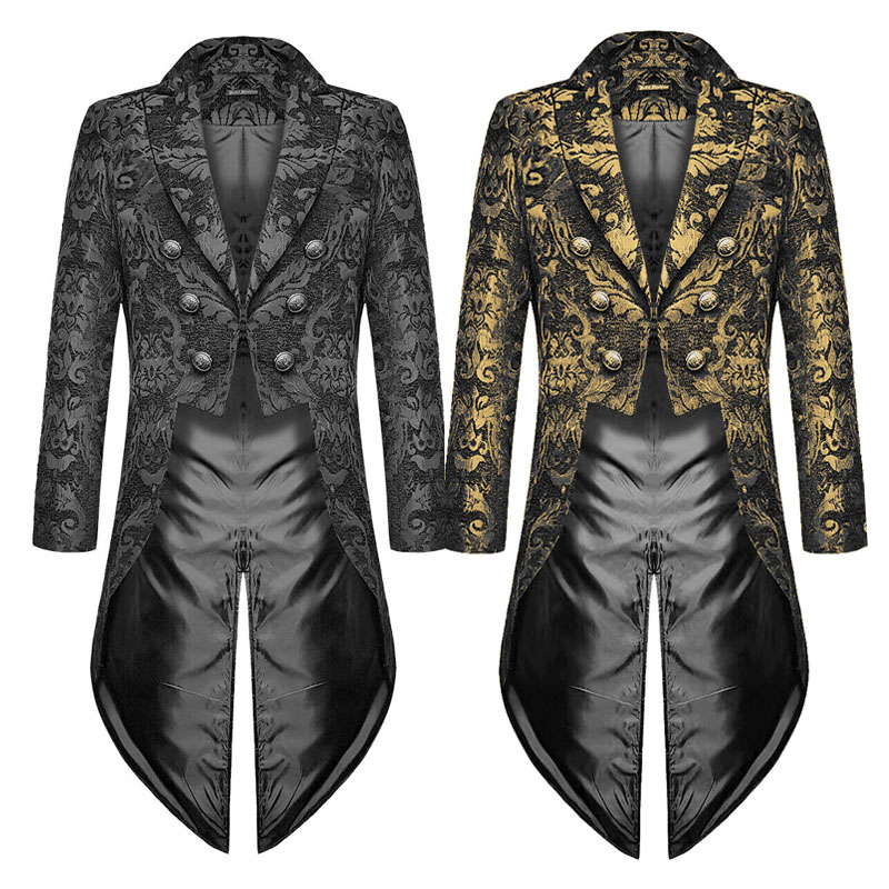 Jacket Mens Fashion - Duivel Mode Mannen Cosplay Kostuums Gothic