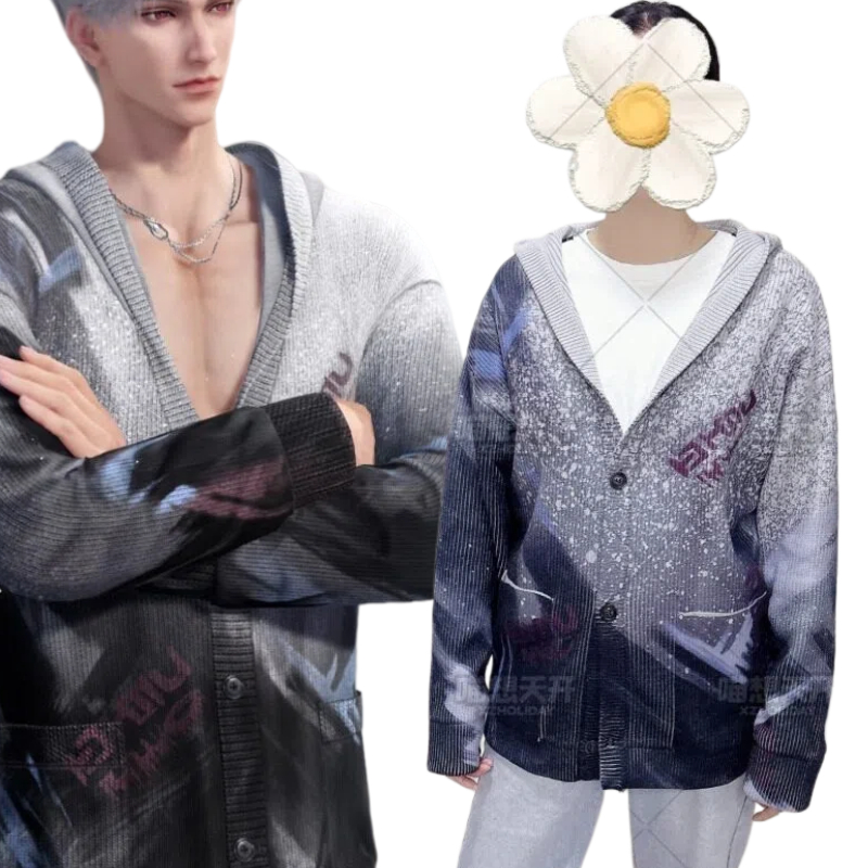 Mens Fashion Jumpers - Sylus kostuumspel Love and Deepspace Cosplay