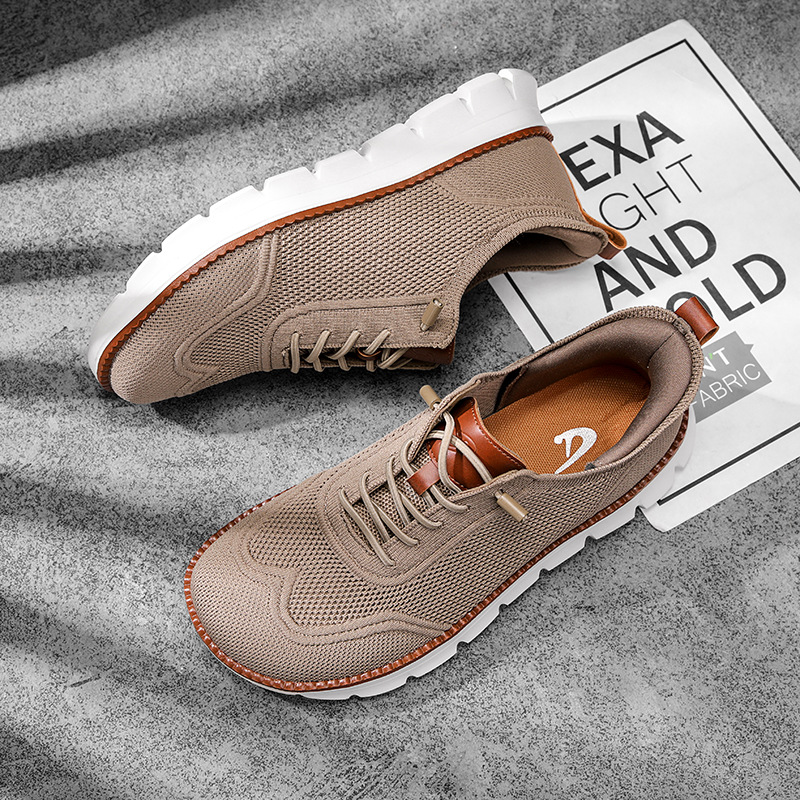 Men'S Fashion Loafers - Stijlvolle Mannen Brede Box Schoenen Barefoot
