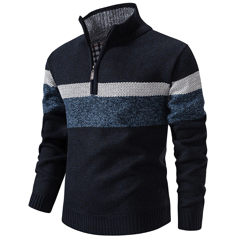 Mens Fashion Jumpers - Wintertruien voor heren Coltrui Rits Truien