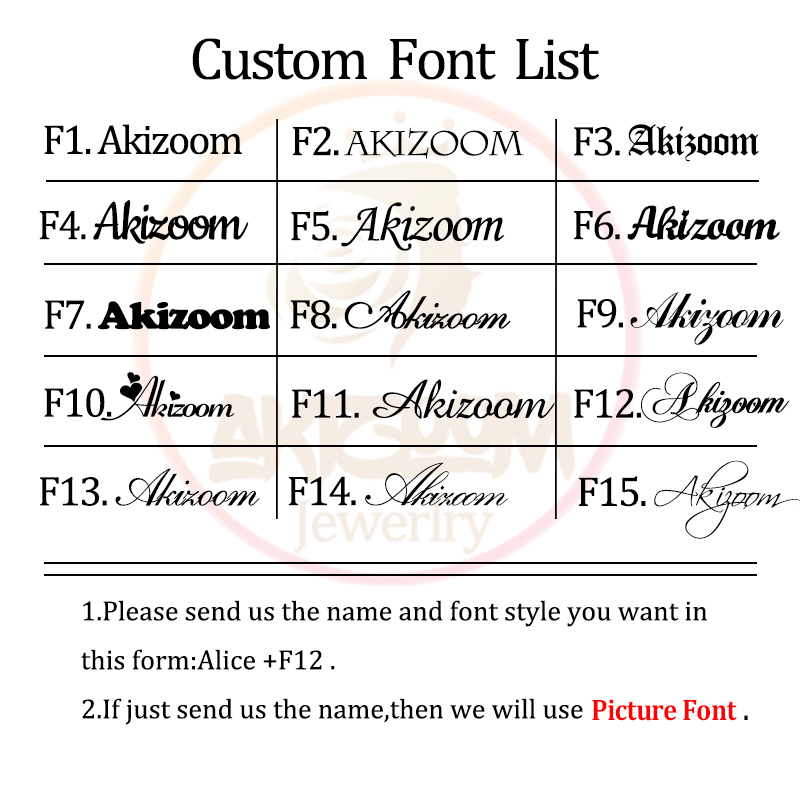 Akizoom Aangepaste naam Zirkoo - Men'S Fashion Jewelry Bracelets recensie en prijs
