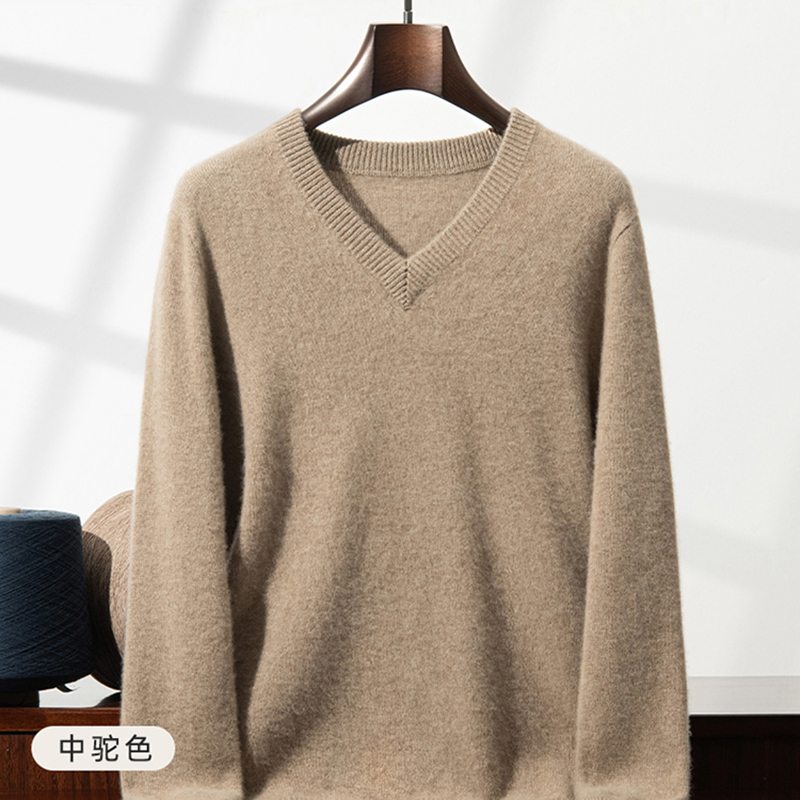 Verdikte kasjmier trui Heren t - Men'S Fashion V Neck Sweater recensie en prijs