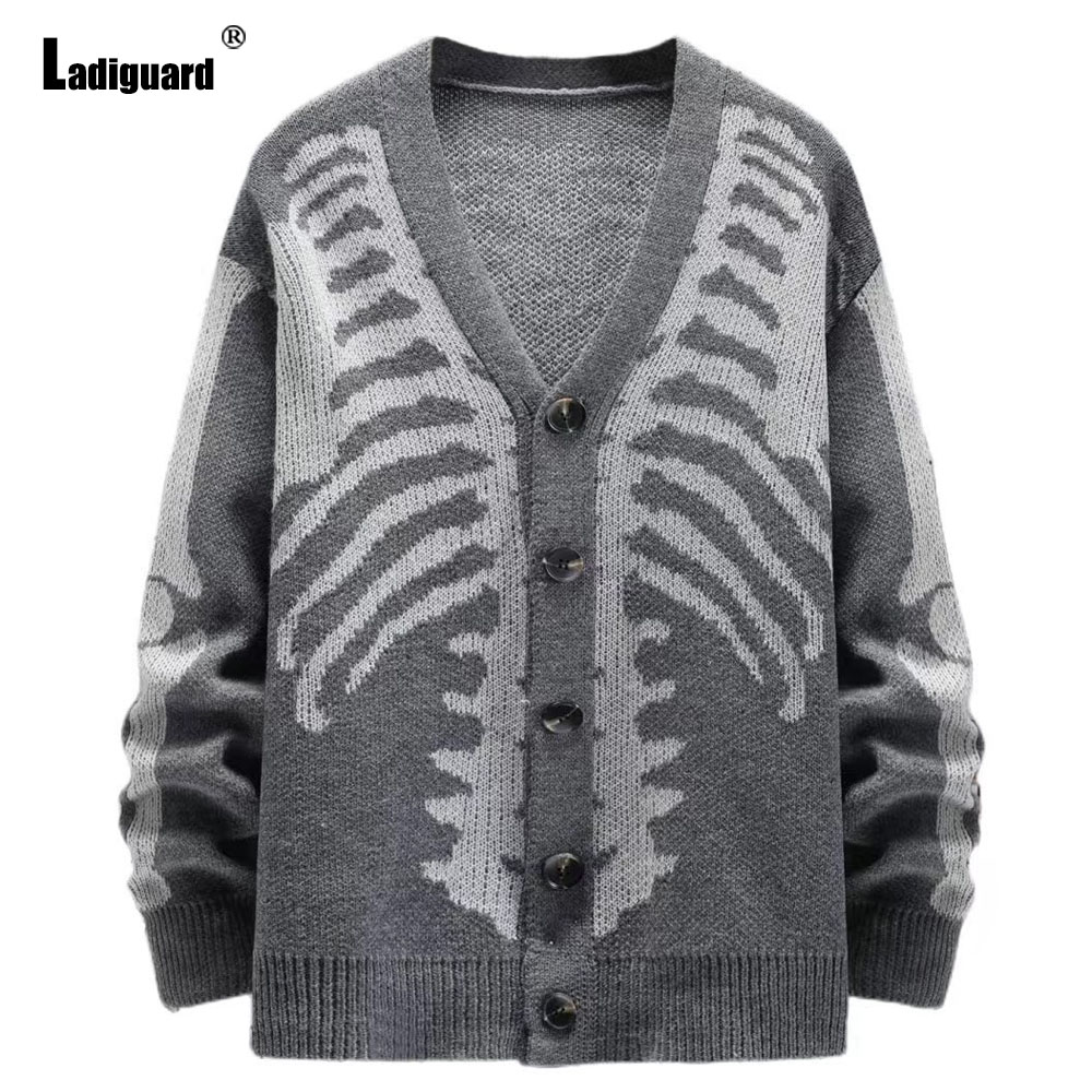 Ladiguard Heren Retro Gebreide - Men'S Fashion V Neck Sweater recensie en prijs