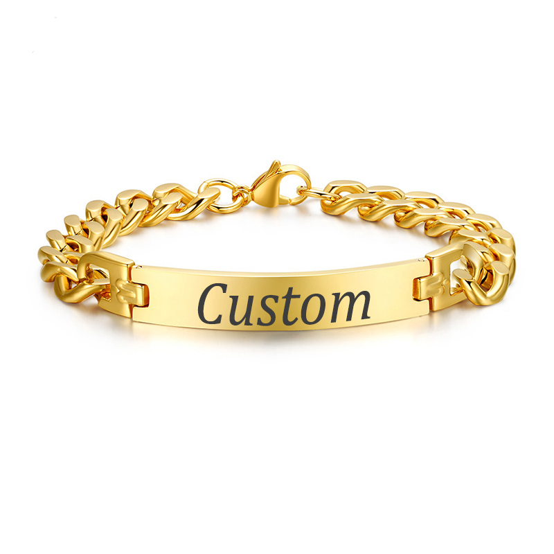 Azimiby aanpasbare naam klassi - Men'S Fashion Jewelry Bracelets recensie en prijs