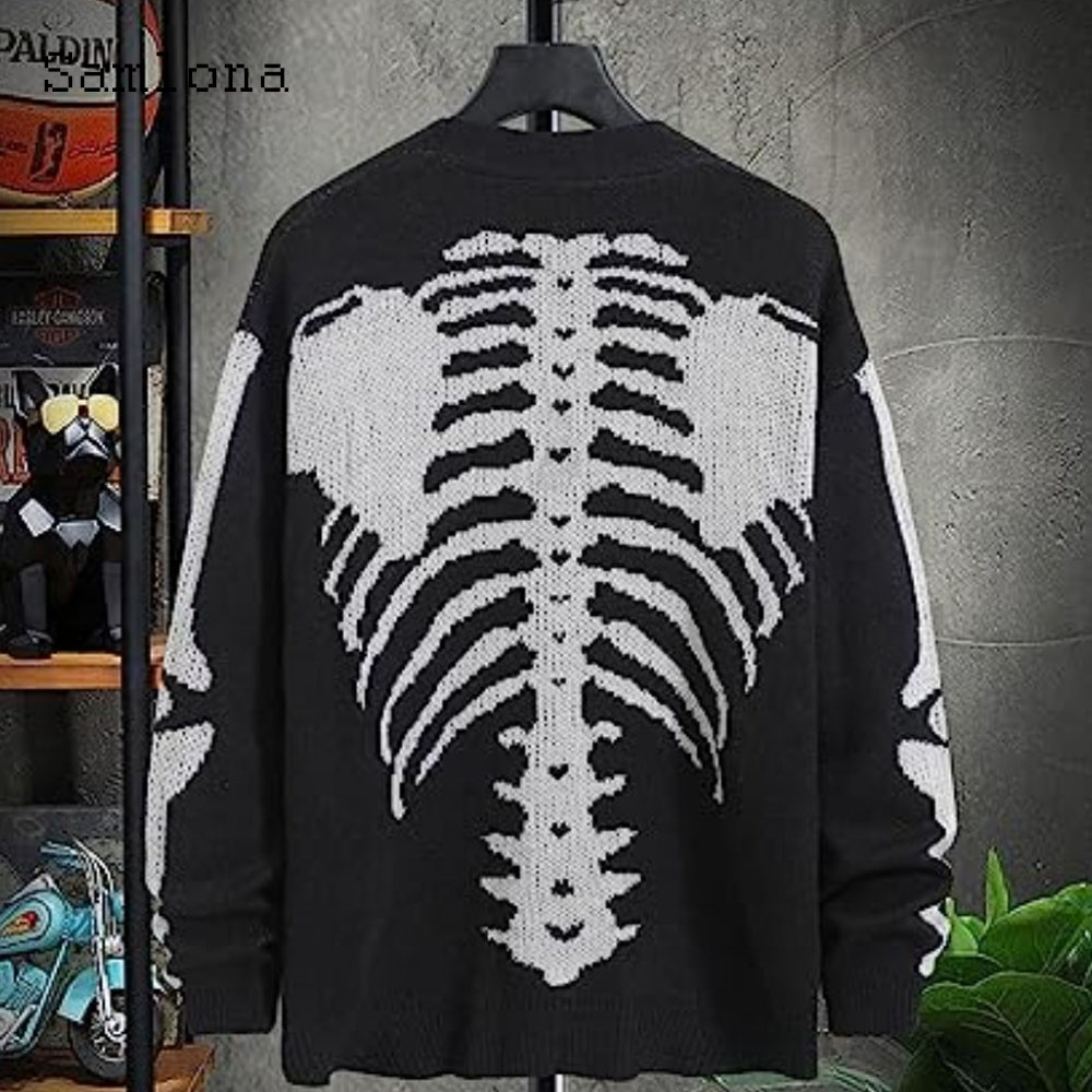 Plus Size Heren Casual Retro G - Men'S Fashion V Neck Sweater recensie en prijs