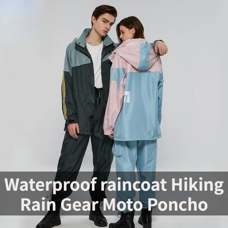 Volwassenen Regenpak, Modieus  - Mens Fashion Poncho recensie en prijs