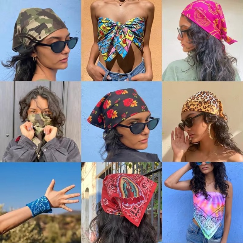 Op maat gemaakte bandana's, vi - Men'S Fashion Head Scarf recensie en prijs