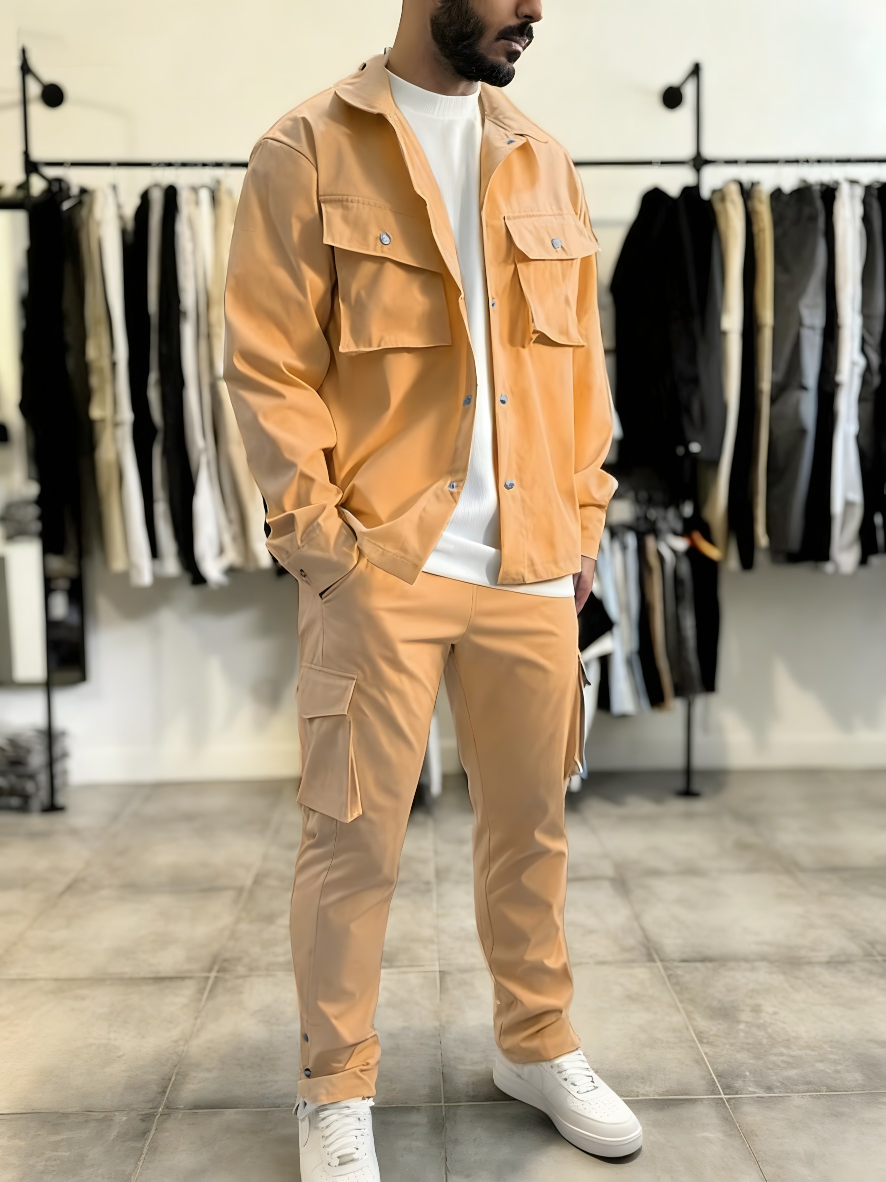 Herenmode Effen kleur werkkled - Jacket Mens Fashion recensie en prijs