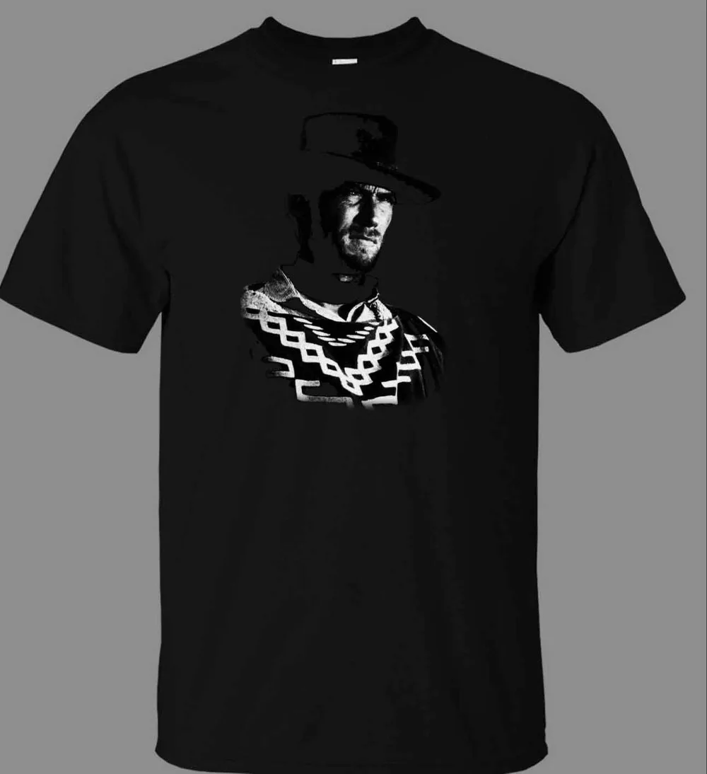 Clint Eastwood Poncho T-shirt  - Mens Fashion Poncho recensie en prijs