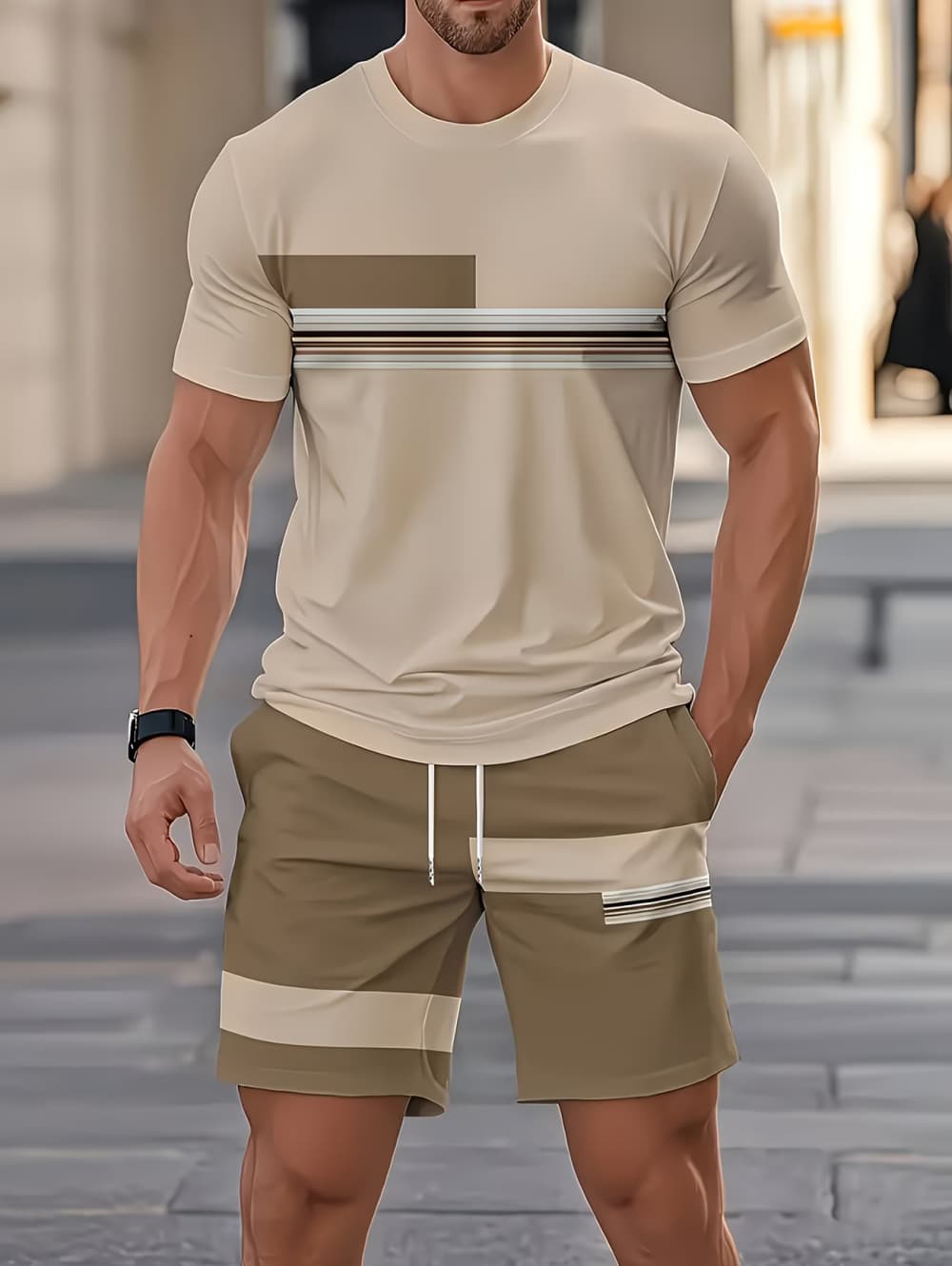 Mannen Zomer Sets Grappige 3D  - Men'S Fashion Course recensie en prijs