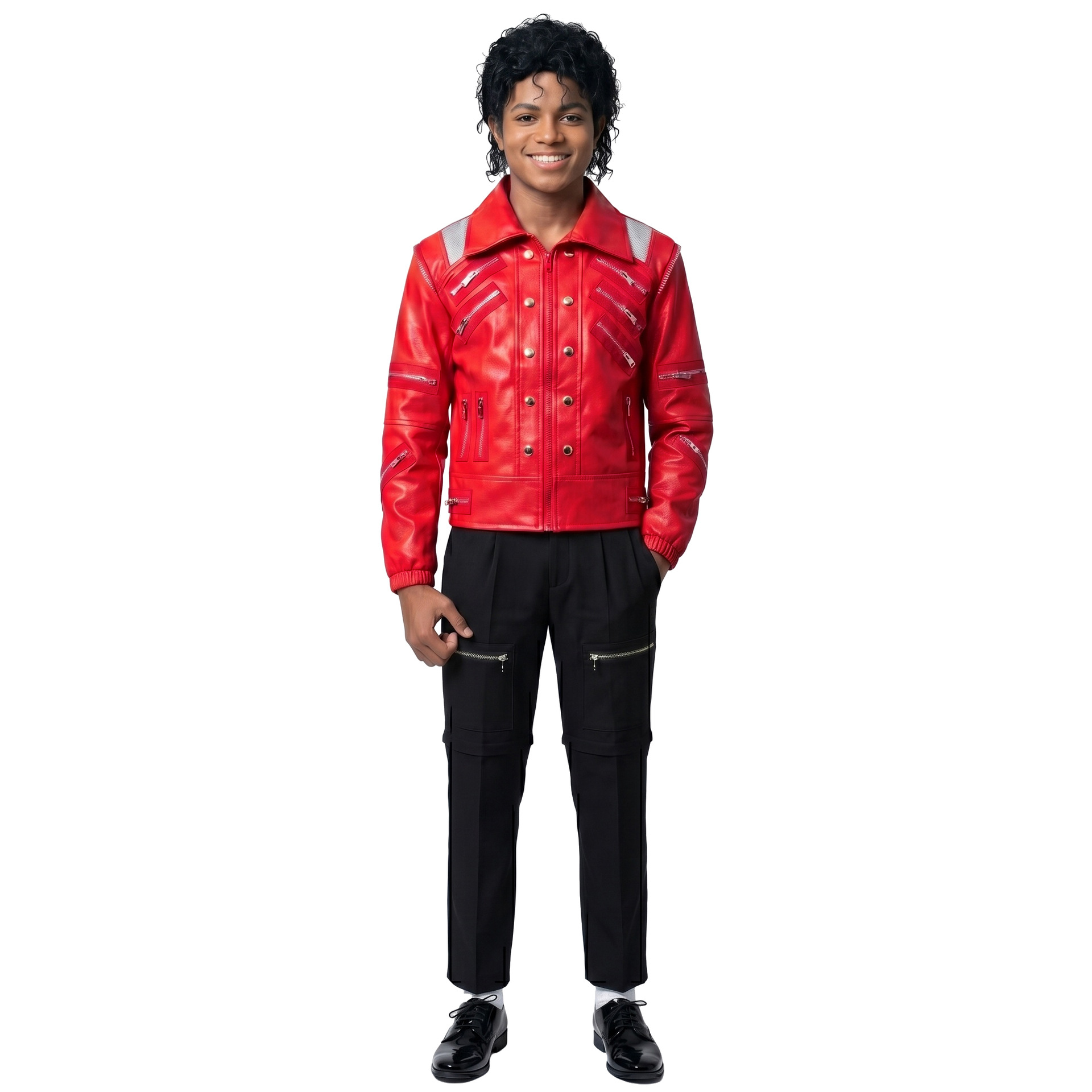Jaren '80 Retro Pop Star-kostu - Jacket Mens Fashion recensie en prijs