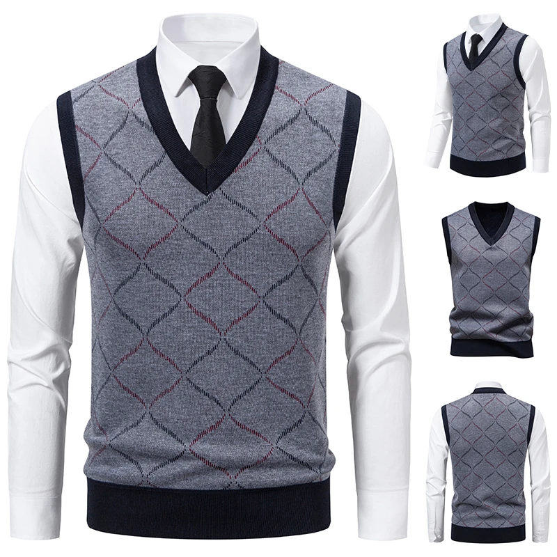 Heren 2026 V-hals gebreide tru - Men'S Fashion V Neck Sweater recensie en prijs