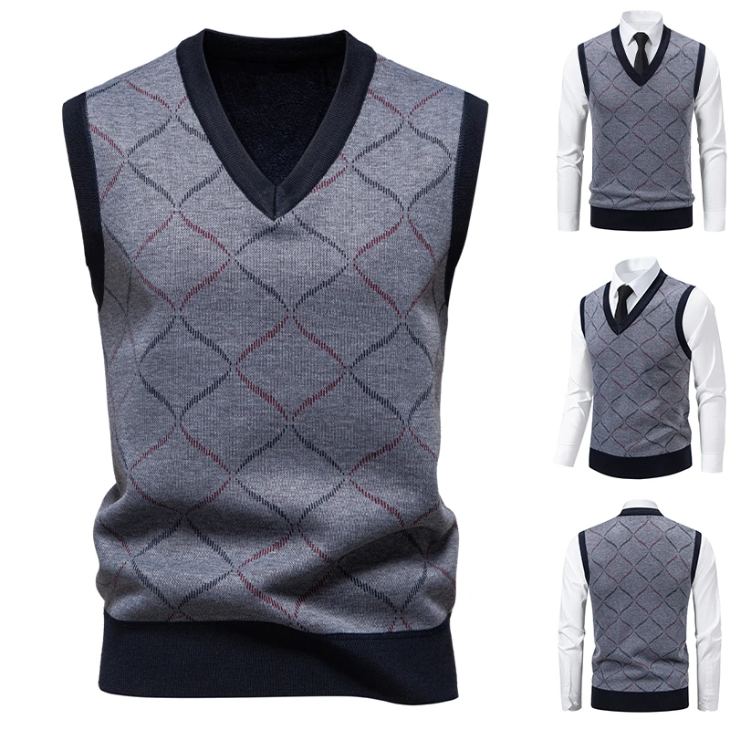 Heren 2026 V-hals gebreide tru - Men'S Fashion V Neck Sweater recensie en prijs
