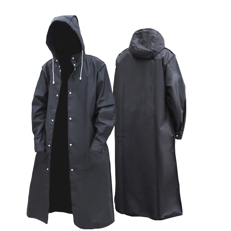 Zwarte mode volwassen waterdic - Mens Fashion Poncho recensie en prijs