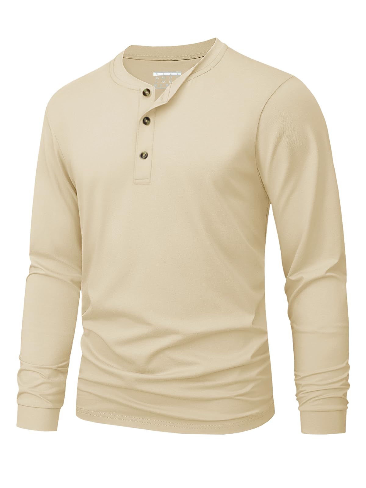 Henley-T-shirt voor heren Eenv - Men'S Fashion Course recensie en prijs