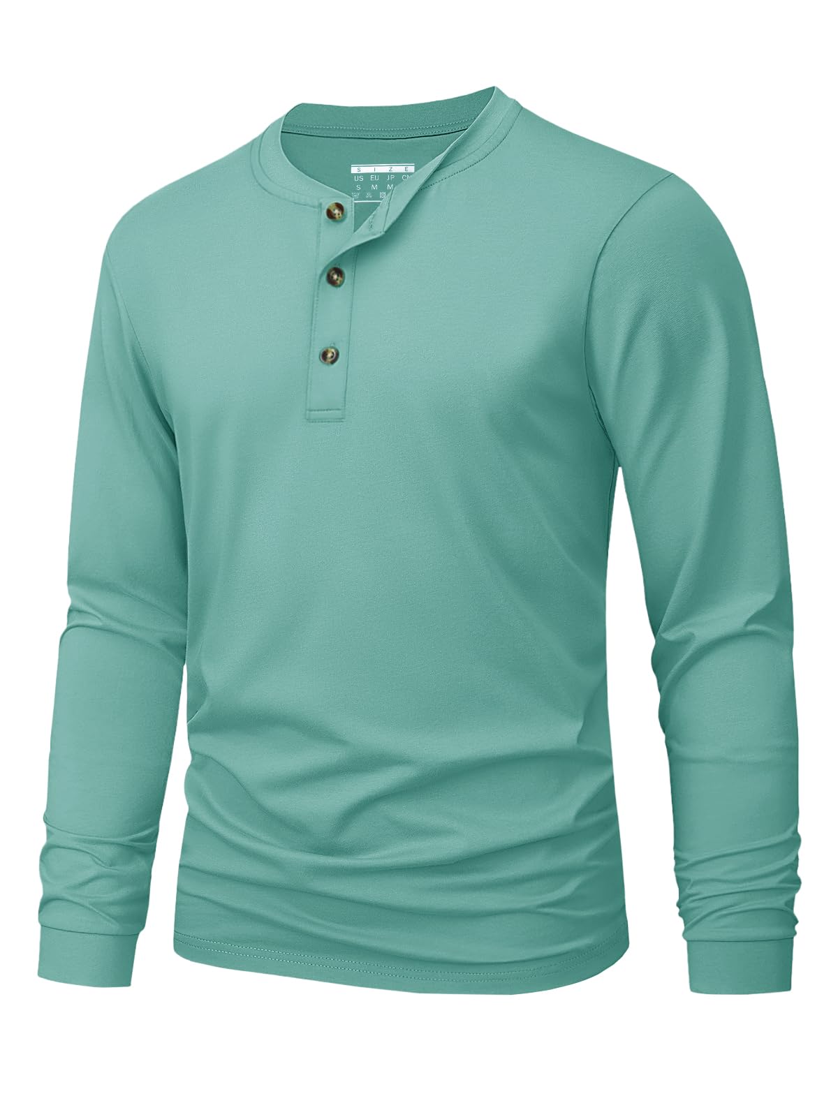 Henley-T-shirt voor heren Eenv - Men'S Fashion Course recensie en prijs